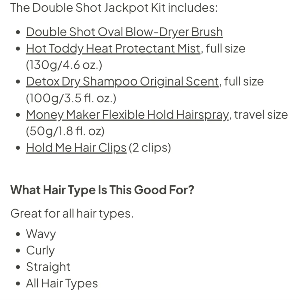 DryBar Double Shot Jackpot Kit - Picture 9 of 9